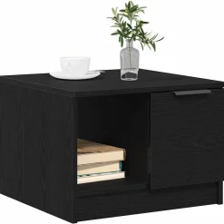 Salontafel with Drawer 50 x 50 x 36 cm Bewerkt hout><noscript><img width=