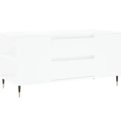Tafels*vidaXL Salontafel 102x44,5x50 cm bewerkt hout Wit