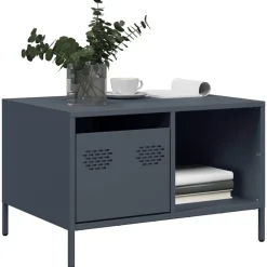 Salontafel 68,5x50x43,5 cm koudgewalst staal kleurig>vidaXL Hot