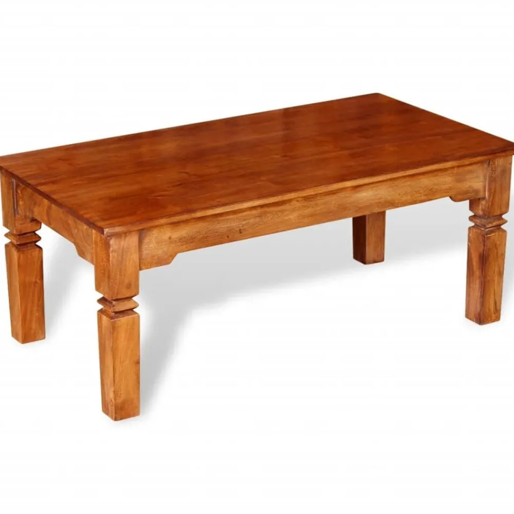 Salontafel 110x60x45 cm massief hout>vidaXL Hot