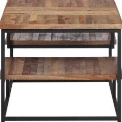 Tv-Meubels*vidaXL Salontafel 90x50x39 cm massief gerecycled teakhout