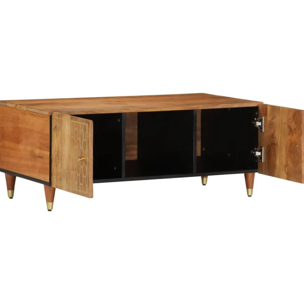 Salontafel 100x54x40 cm massief mangohout>vidaXL Online