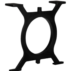 Tafelaccessoires*vidaXL Salontafelpoten 2 st O-frame gietijzer