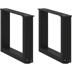 Salontafelpoten 2 st U-vormig 30x(30-31) cm staal>vidaXL Sale