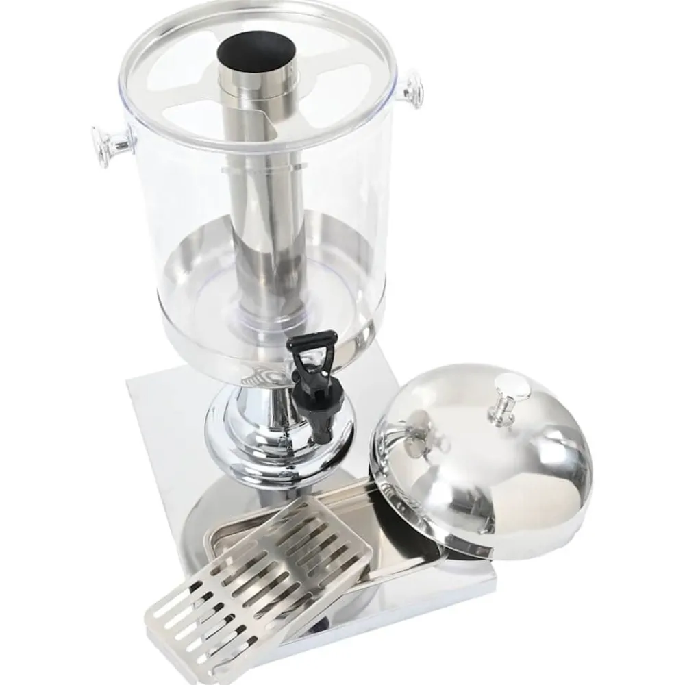 Sapdispenser roestvrij staal 8 L>vidaXL Best