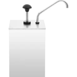 Sausdispenser 3,5 L roestvrij staal><noscript><img width=
