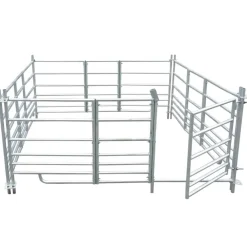 Schaapskooi 4 panelen 183x183x92 cm gegalvaniseerd staal>vidaXL Online