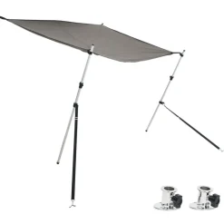 Voertuigonderdelen & -Accessoires*vidaXL Schaduwdoekset T-top 170x170x(113-182,5) cm grijs Antraciet