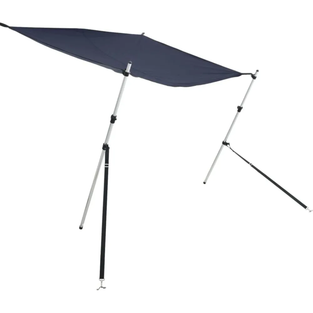 Schaduwdoekset T-top 170x170x(113-182,5) cm>vidaXL