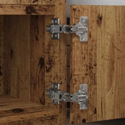 Bouwbeslag*vidaXL Scharnier 2 pcs Nikkel 139 x 64,1 x 10 mm IJzer