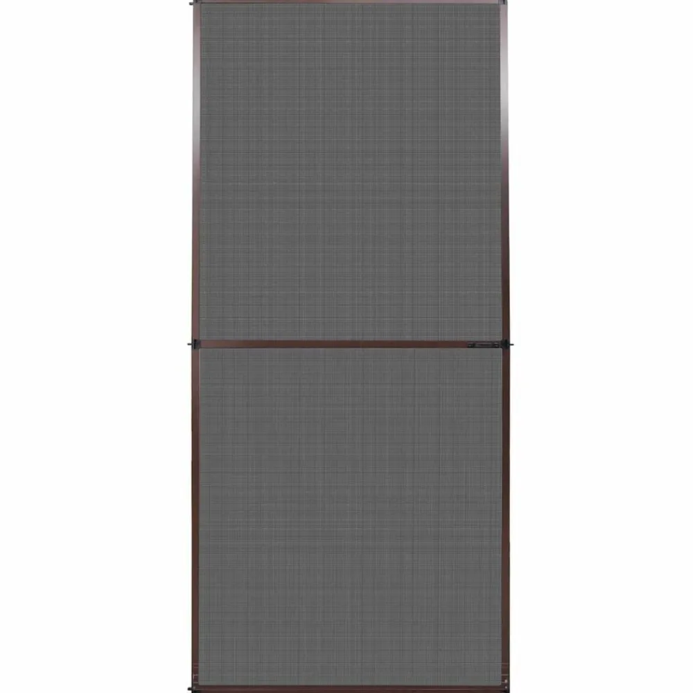Scharnierend Insectenscherm en zwart 100 x 215 cm>vidaXL Outlet
