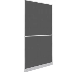 Scharnierend Insectenscherm en zwart 100 x 215 cm>vidaXL New