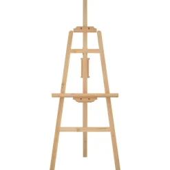 Kantoorartikelen*vidaXL Schildersezel 53,5x95x127 cm massief grenenhout Naturel