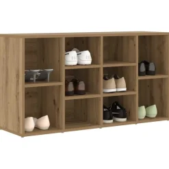 Schoenenbank Artisan Eiken 103 x 30 x 54,5 cm Bewerkt hout><noscript><img width=