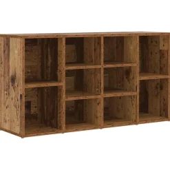 Schoenenbank met plank Oudhout 103 x 30 x 54,5 cm Bewerkt hout>vidaXL Outlet