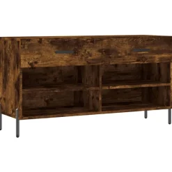 Schoenenbank 102x35x55 cm bewerkt hout kleurig>vidaXL Best