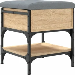 Schoenenbank 42x42x45 cm bewerkt hout kleurig>vidaXL Best