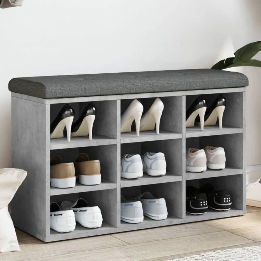 Schoenenbank 82x32x50 cm bewerkt hout>vidaXL Sale