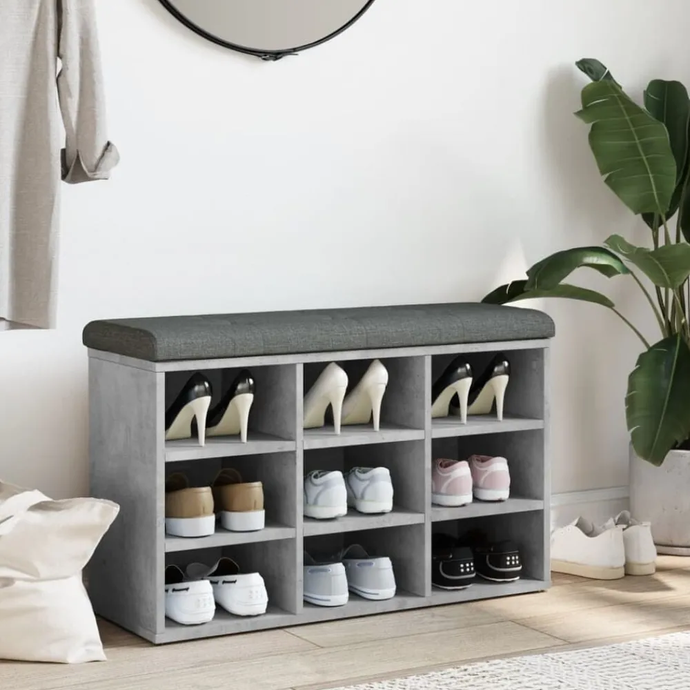Schoenenbank 82x32x50 cm bewerkt hout>vidaXL Sale