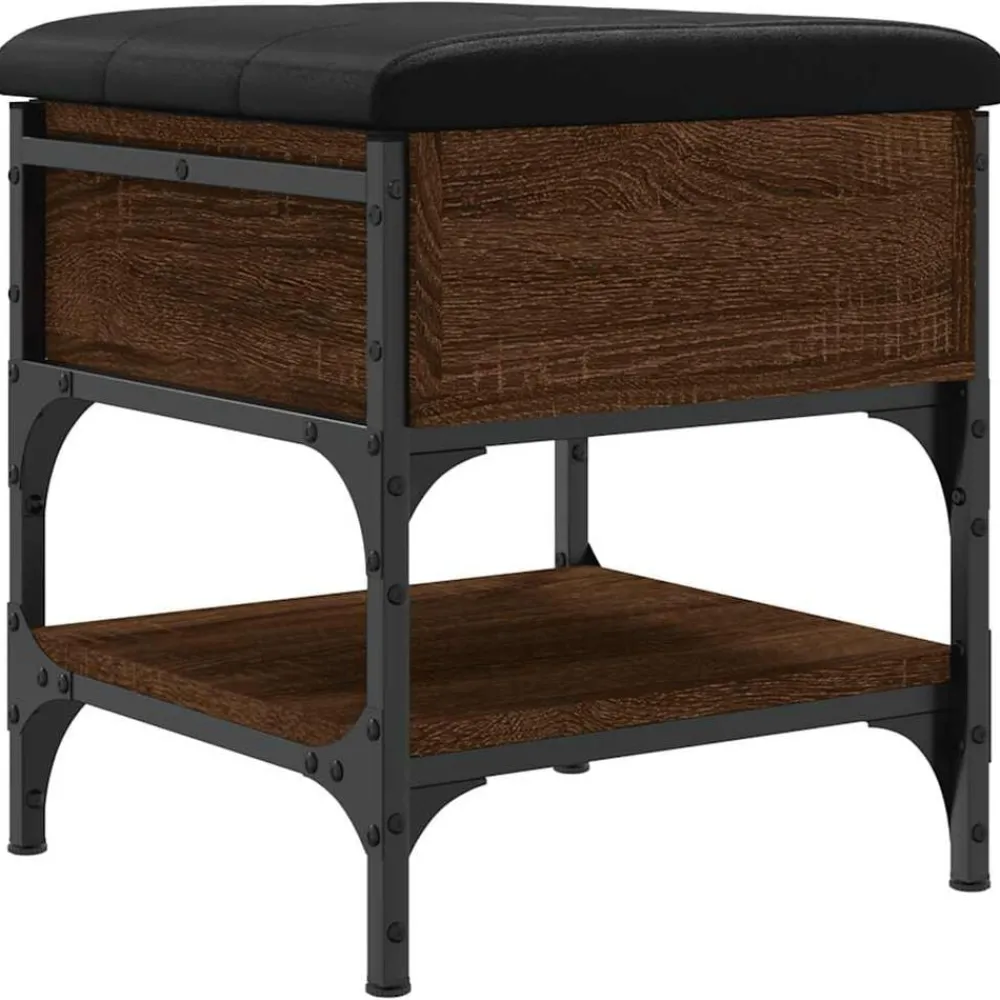 Schoenenbank 42x42x45 cm bewerkt hout>vidaXL Hot