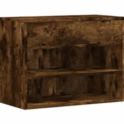 Huishoudelijke Benodigdheden*vidaXL Schoenenbank 60x30x45 cm bewerkt hout kleurig Gerookt eiken