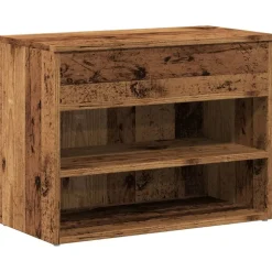 Schoenenbank 60x30x45 cm bewerkt hout kleurig>vidaXL Hot