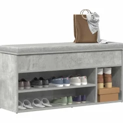 Schoenenbank 102x30,5x45 cm bewerkt hout>vidaXL Sale