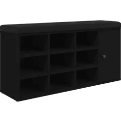Schoenenbank 102x32x50 cm bewerkt hout>vidaXL Outlet