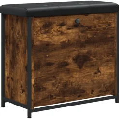 Schoenenbankje met klaplade 62x32x56 cm kleurig>vidaXL Clearance