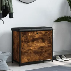 Schoenenbankje met klaplade 62x32x56 cm kleurig><noscript><img width=