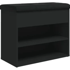 Schoenenbankje 62x32x50 cm bewerkt hout>vidaXL Discount
