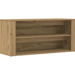 Huishoudelijke Benodigdheden*vidaXL Schoenenbankje 100x35x45 cm bewerkt hout artisanaal eikenkleur artisanaal eikenkleurig