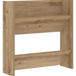 Huishoudelijke Benodigdheden*vidaXL Schoenenkast Artisan Eiken 60 x 18 x 60 cm Bewerkt hout artisanaal eikenkleurig