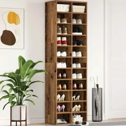 Schoenenkast 54x34x183 cm spaanplaat><noscript><img width=