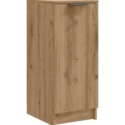 Huishoudelijke Benodigdheden*vidaXL Schoenenkast 29,5x35x70 cm bewerkt hout artisanaal eikenkleur artisanaal eikenkleurig