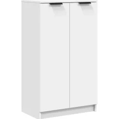 Huishoudelijke Benodigdheden|Kasten & Opbergmeubelen*vidaXL Schoenenkast 59x35x100,5 cm bewerkt hout Wit