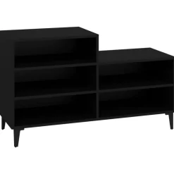 Huishoudelijke Benodigdheden*vidaXL Schoenenkast 102x36x60 cm bewerkt hout Zwart