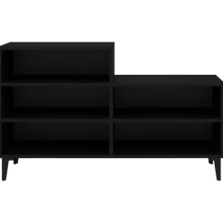 Huishoudelijke Benodigdheden*vidaXL Schoenenkast 102x36x60 cm bewerkt hout Zwart