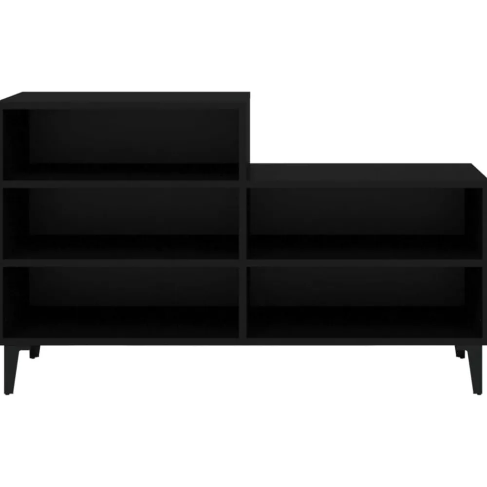 Huishoudelijke Benodigdheden*vidaXL Schoenenkast 102x36x60 cm bewerkt hout Zwart