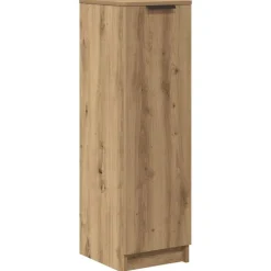 Huishoudelijke Benodigdheden*vidaXL Schoenenkast 29,5x35x100,5 cm bewerkt hout artisanaal eiken artisanaal eikenkleurig
