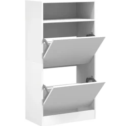 Schoenenkast 60x34x116 cm bewerkt hout>vidaXL