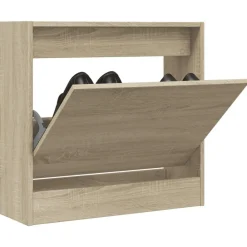 Schoenenkast 60x21x57 cm bewerkt hout kleurig>vidaXL Online