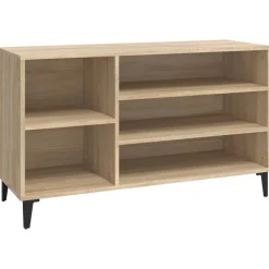 Huishoudelijke Benodigdheden*vidaXL Schoenenkast 102x36x60 cm bewerkt hout kleurig Sonoma eiken