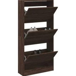 Schoenenkast 60x21x125,5 cm bewerkt hout>vidaXL Discount