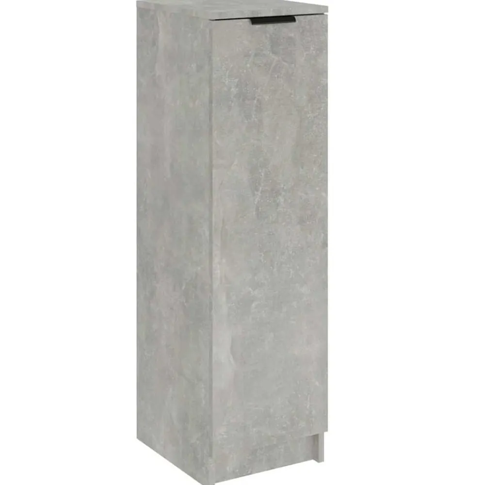 Huishoudelijke Benodigdheden*vidaXL Schoenenkast 30x35x100 cm bewerkt hout Betongrijs