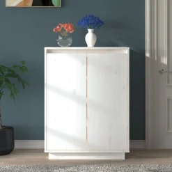 Schoenenkast 60x35x80 cm massief grenenhout>vidaXL Online