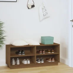 Schoenenkast 110x34x45 cm massief grenenhout><noscript><img width=