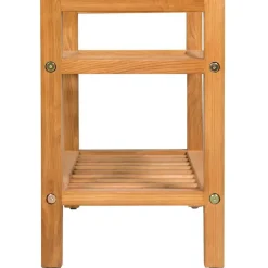 Schoenenrek met 2 schappen 50x27x40 cm massief eikenhout><noscript><img width=