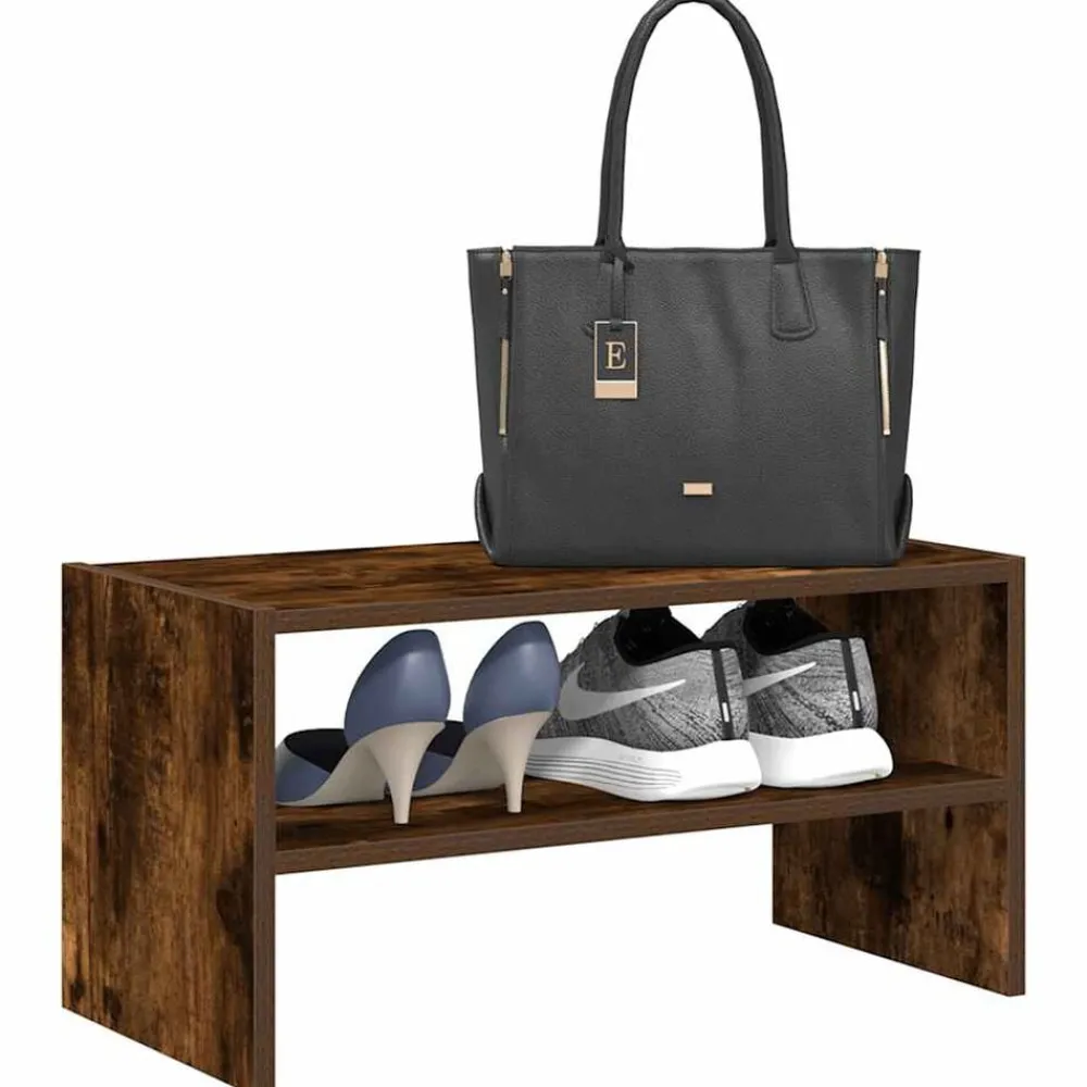 Schoenenrek stapelbaar 60x30x30,5 cm kleurig>vidaXL Online