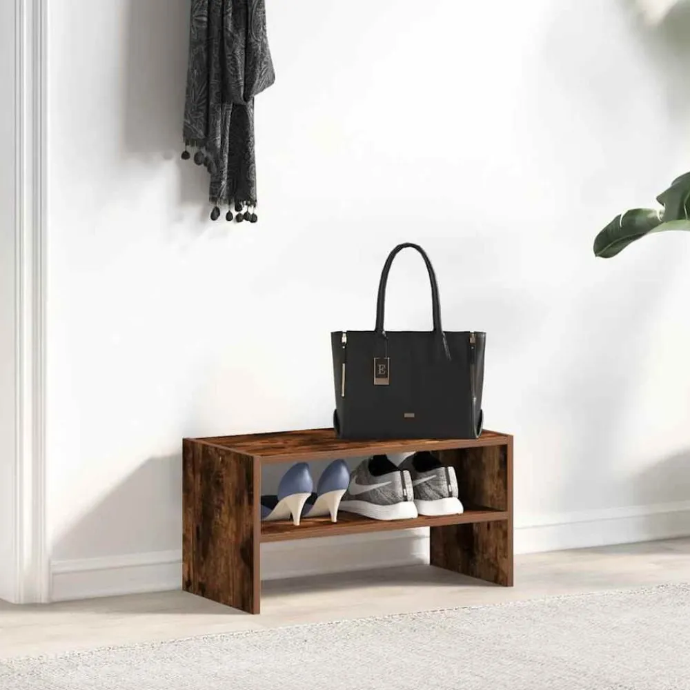 Schoenenrek stapelbaar 60x30x30,5 cm kleurig>vidaXL Online
